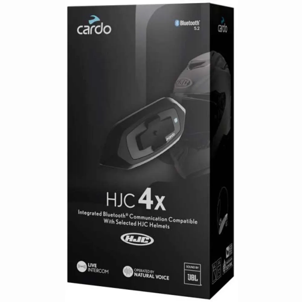 Купить Cardo ucsf010006 Интерком 4X HJC Black 25x25x15 7ft.ru в интернет магазине Семь Футов
