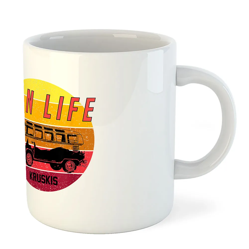 Купить Kruskis 42611C383 Кружка Van Life Sunset 325ml  White 7ft.ru в интернет магазине Семь Футов