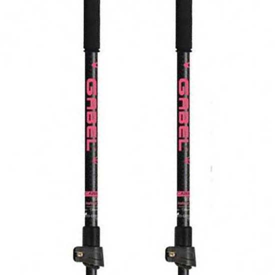 Купить Gabel 700847230 Escape Carbon Tour Lite AI столбы Серебристый Black / Pink 59-131 cm 7ft.ru в интернет магазине Семь Футов