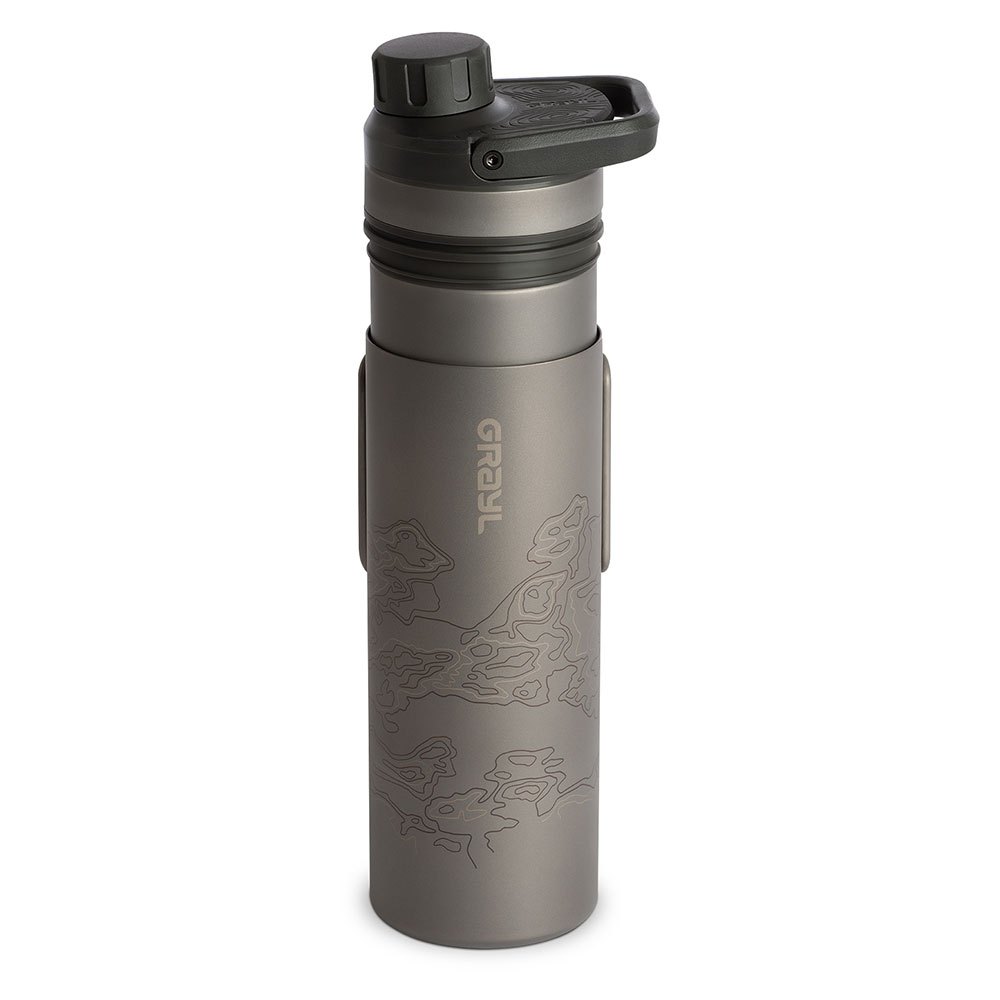 Купить Grayl 511-SEA-COV Бутылка с фильтром для воды UltraPress 500 ml Titanium Covert Black 7ft.ru в интернет магазине Семь Футов