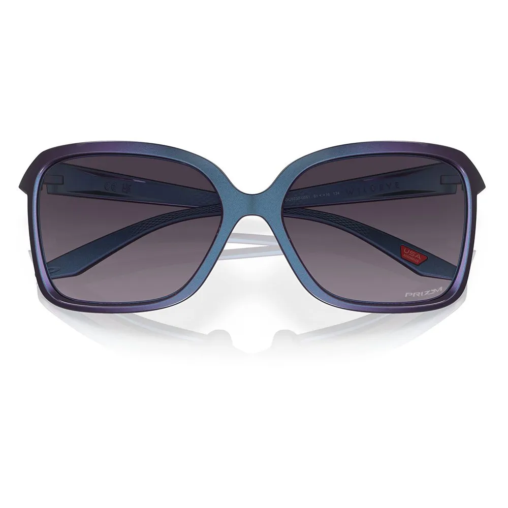 Купить Oakley OO9230-0661 Wildrye Prizm Женские солнцезащитные очки Matte Cyan / Purple Colorshift Prizm Grey Gradient/CAT3 7ft.ru в интернет магазине Семь Футов