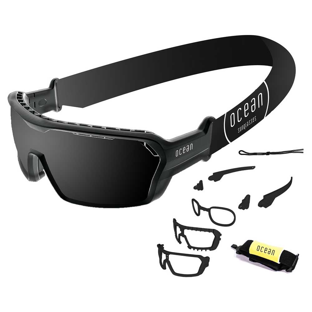 Купить Ocean sunglasses 3700.1X поляризованные солнцезащитные очки Chameleon Shinny Black Black Strap/CAT3 7ft.ru в интернет магазине Семь Футов