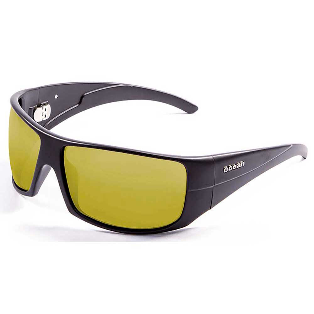 Купить Ocean sunglasses 18301.1 поляризованные солнцезащитные очки Brasilman Matte Black / Yellow 7ft.ru в интернет магазине Семь Футов