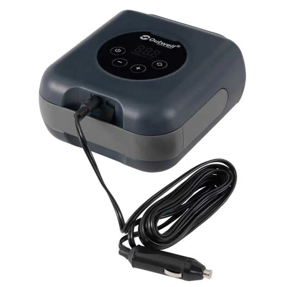 Купить Outwell 651279 перезаряжаемый насос Tempest 12V Серебристый Blue Shadow 7ft.ru в интернет магазине Семь Футов