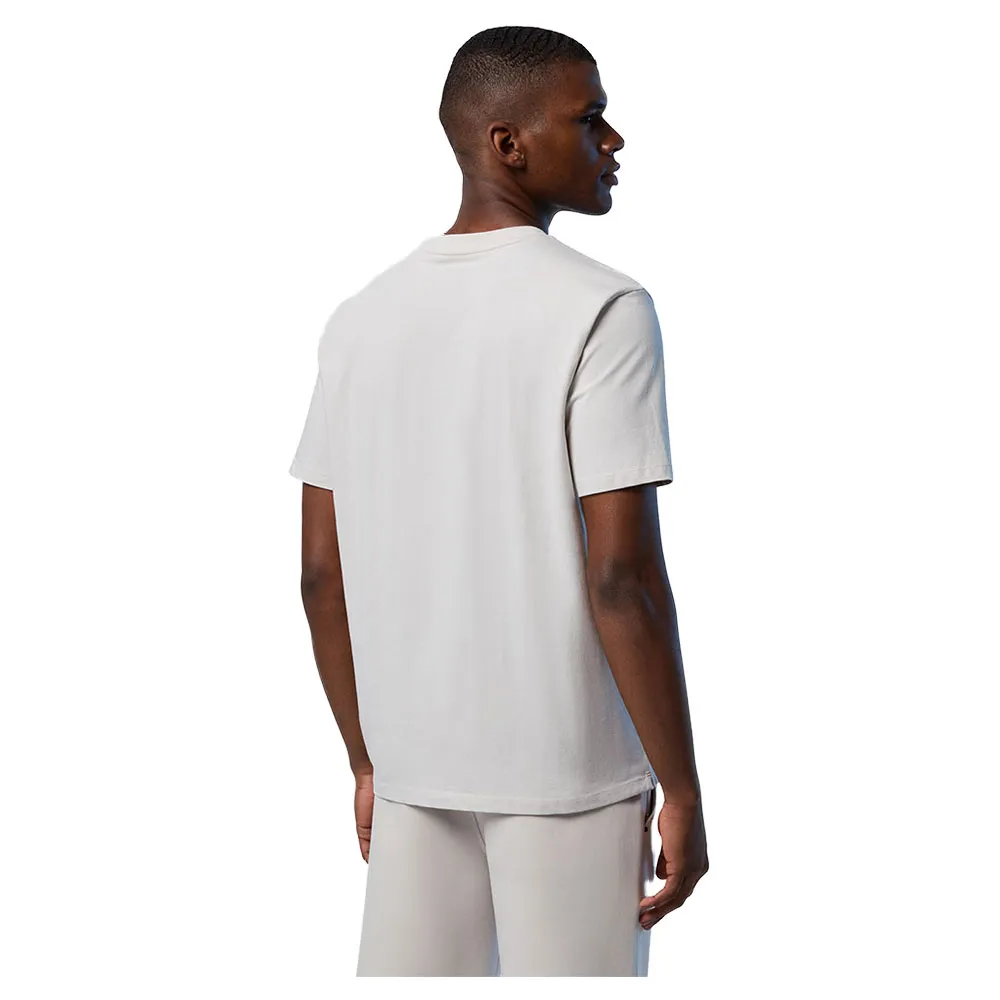 Купить North sails 693037-0905-XXL Футболка с коротким рукавом Logo 693037 Белая Vapor Grey 2XL 7ft.ru в интернет магазине Семь Футов