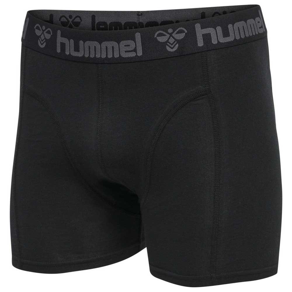 Купить Hummel 215796-1070-2XL Боксёр Marston 4 Единицы Серый  Black / Dark Grey Melange 2XL 7ft.ru в интернет магазине Семь Футов