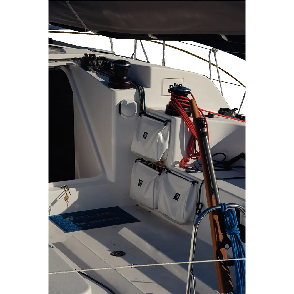 Купить Outils oceans g94353 Высокая сумка с эластичным шнуром White 42x21x5 16 x 40 x 20 cm 7ft.ru в интернет магазине Семь Футов