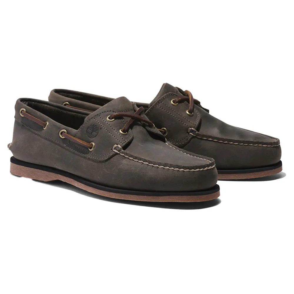 Купить Timberland tb0a2gerel71w-070 Палубные туфли Classic Mid Grey / Full Grain 35x25x15 EU 40 7ft.ru в интернет магазине Семь Футов