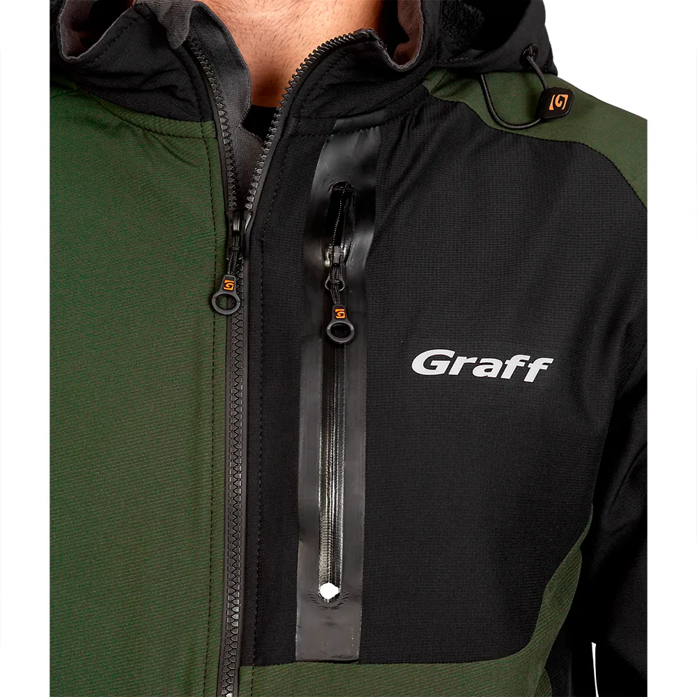 Купить Graff 561-s-2xl Куртка софтшелл 561-S Green 100x65x5 7ft.ru в интернет магазине Семь Футов