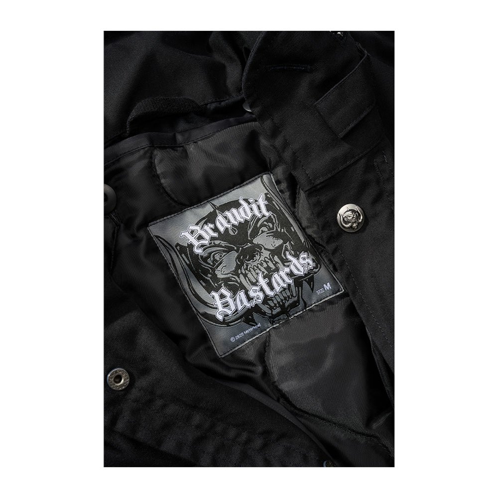 Купить Brandit 61003-2-XXL Куртка Motörhead M65 Черный  Black 2XL 7ft.ru в интернет магазине Семь Футов