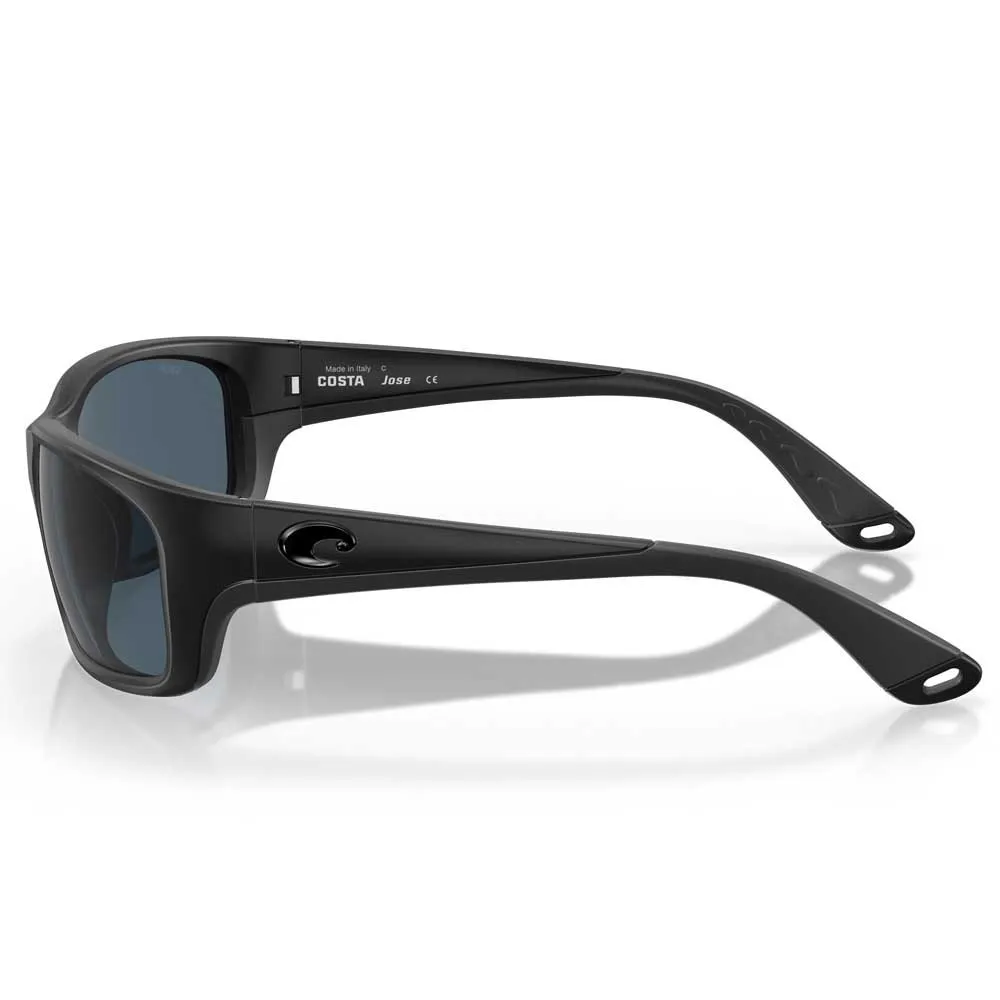 Купить Costa 06s9023-90230162 поляризованные солнцезащитные очки Jose Blackout 25x12x10 Gray 580P/CAT3 7ft.ru в интернет магазине Семь Футов