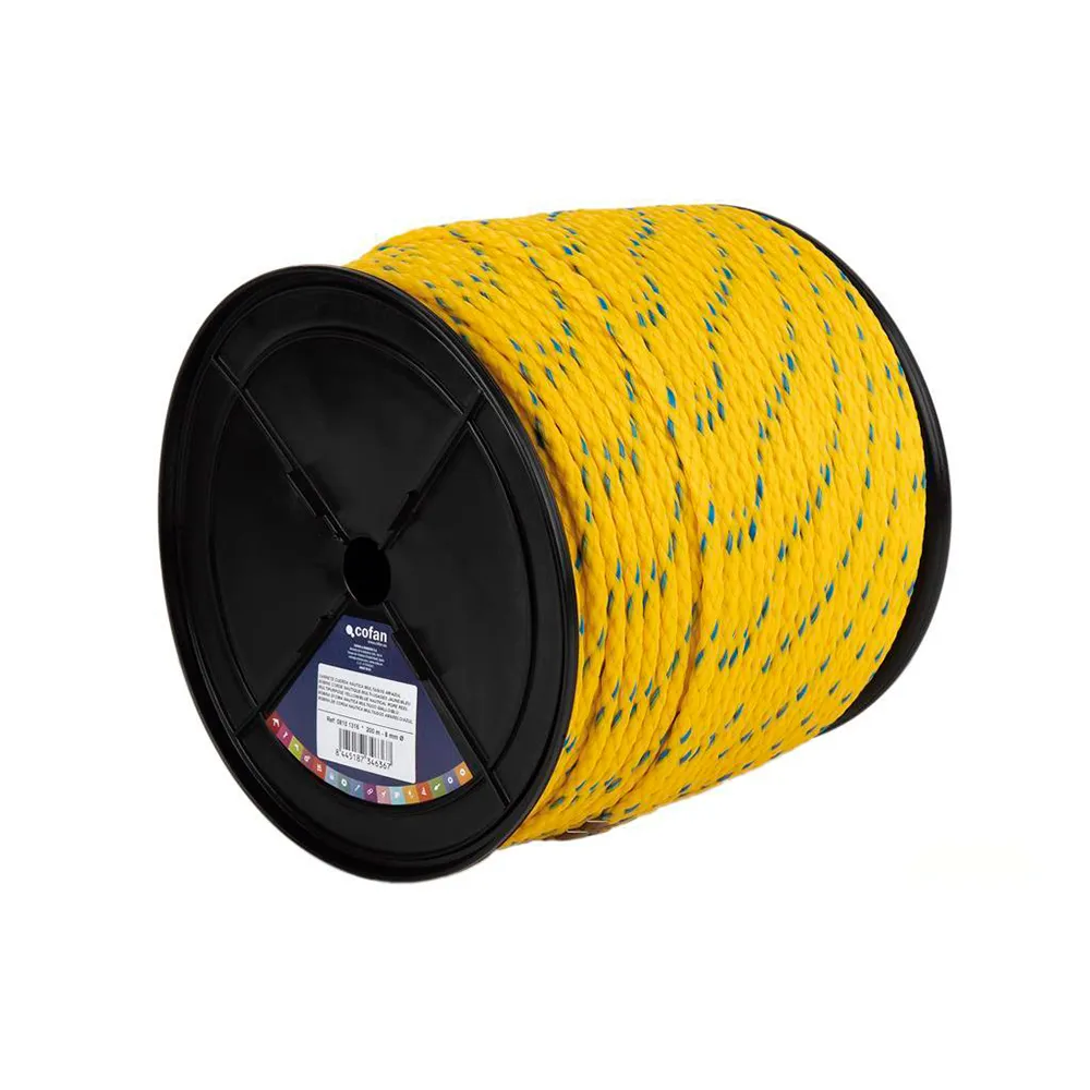 Купить Cofan 8101315 Плетеная веревка 6 mm 200 m Yellow / Blue 25x16x16 7ft.ru в интернет магазине Семь Футов