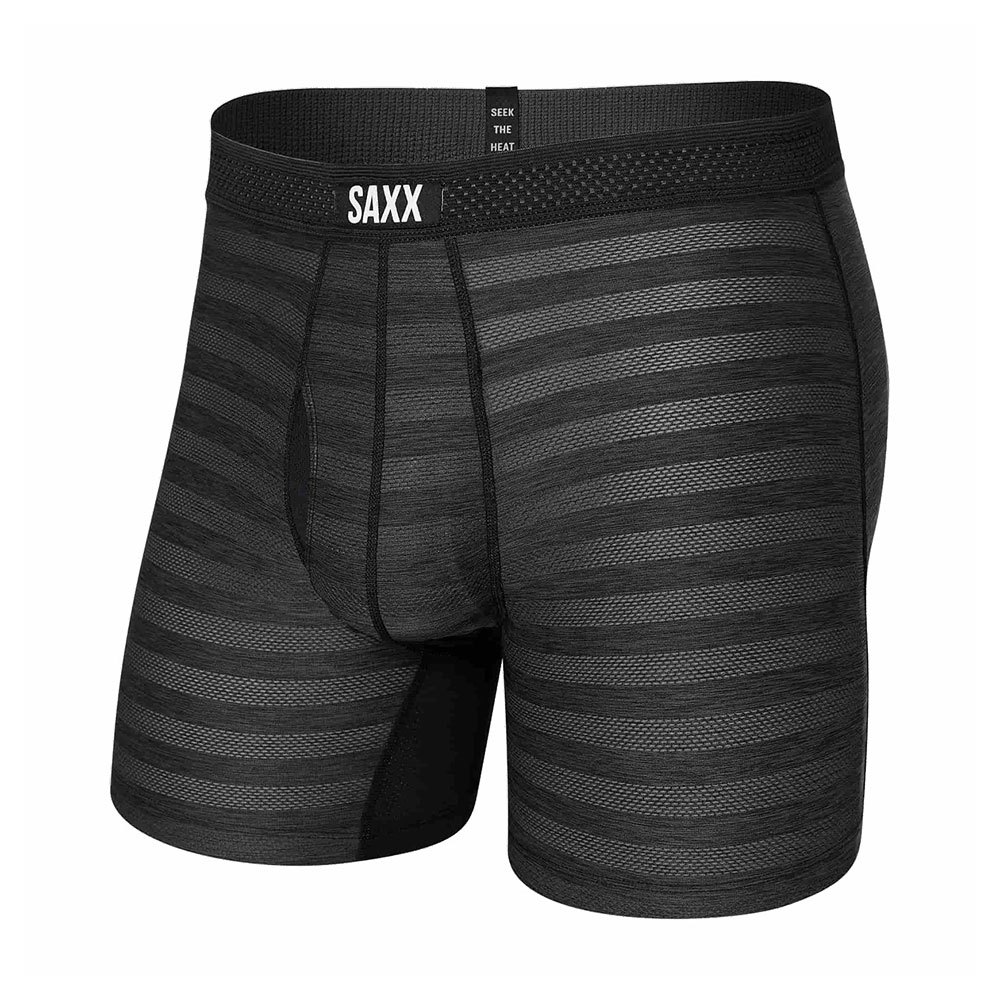 Купить SAXX Underwear SXBB09F.BLH.L Боксёр Hot Fly Серый  Black Heather L 7ft.ru в интернет магазине Семь Футов