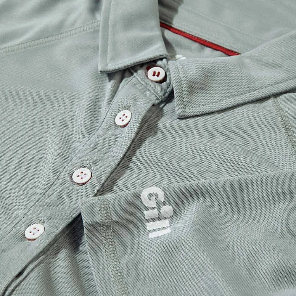 Купить Gill uv008w-gre14-18 Поло с короткими рукавами UV Tec Medium Grey 30x25x2 44 7ft.ru в интернет магазине Семь Футов