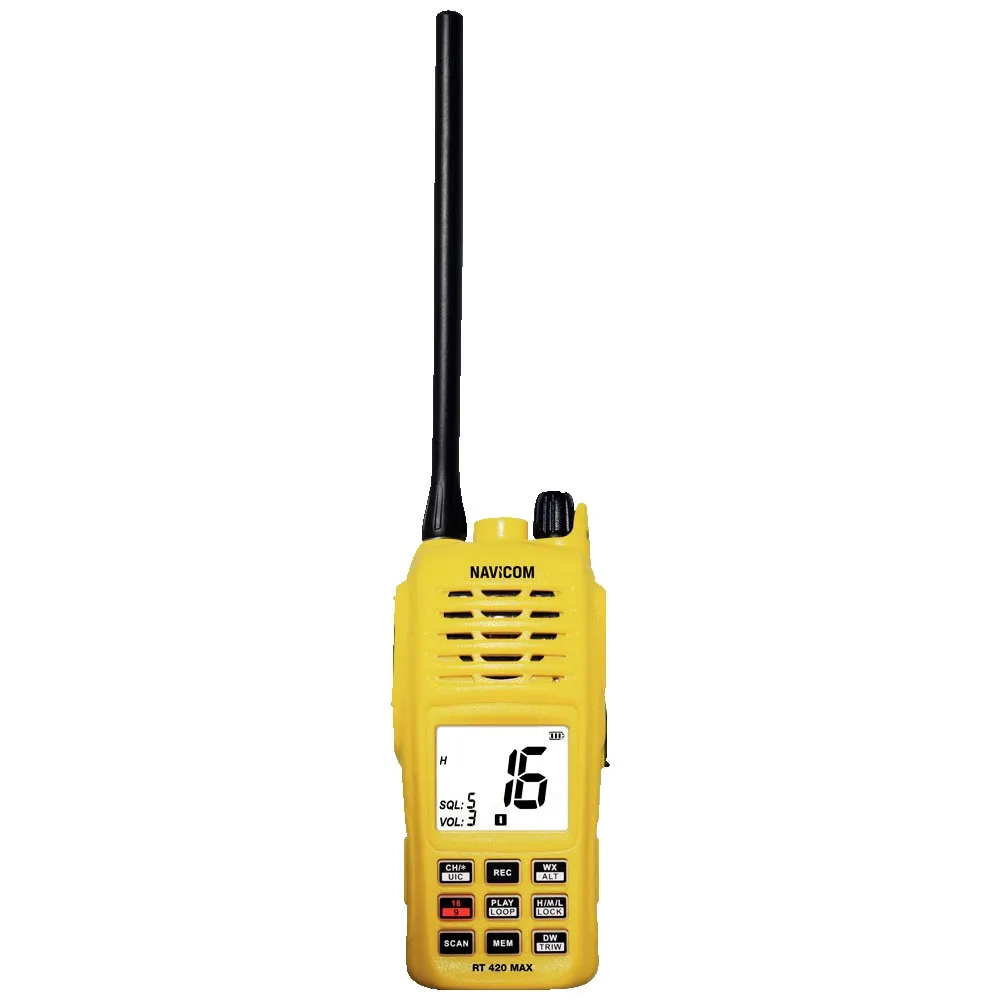 Купить Navicom n55131 VHF рация RT-420 Max Yellow 10x10x20 7ft.ru в интернет магазине Семь Футов