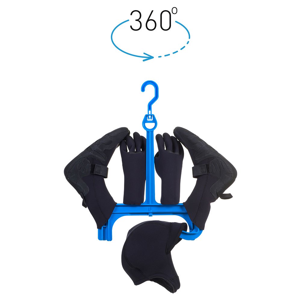 Купить Surflogic 59134 Wetsuit Accessories Двойная система вешалок Голубой Black / Blue 7ft.ru в интернет магазине Семь Футов