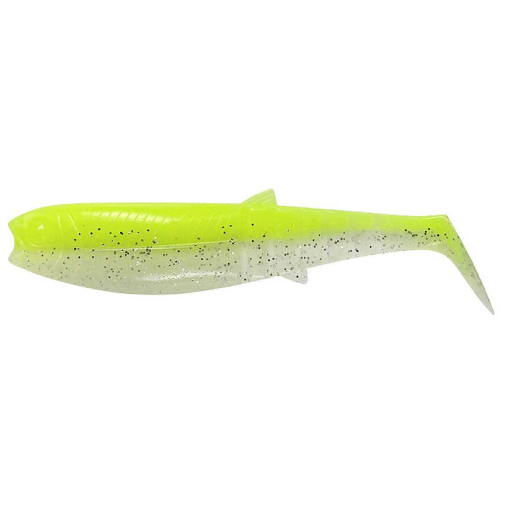Купить Savage gear SVS77128 Cannibal Shad Мягкая приманка 68 mm 3g Бесцветный Flou Yellow Glow 7ft.ru в интернет магазине Семь Футов