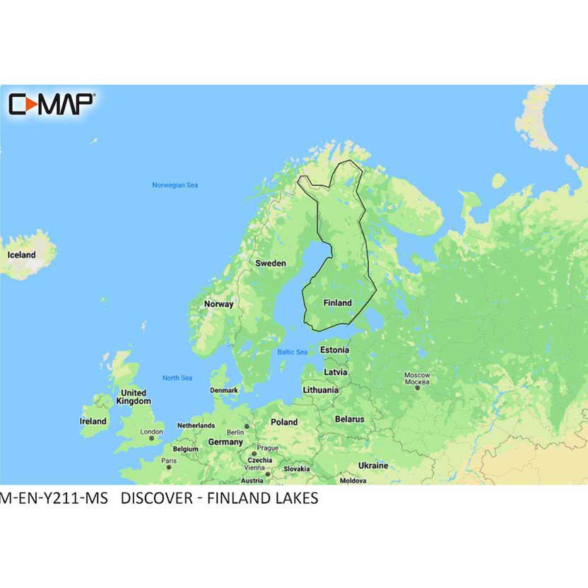 Купить C-map M-EN-Y211-MS Finland Lakes карта  Multicolour 7ft.ru в интернет магазине Семь Футов