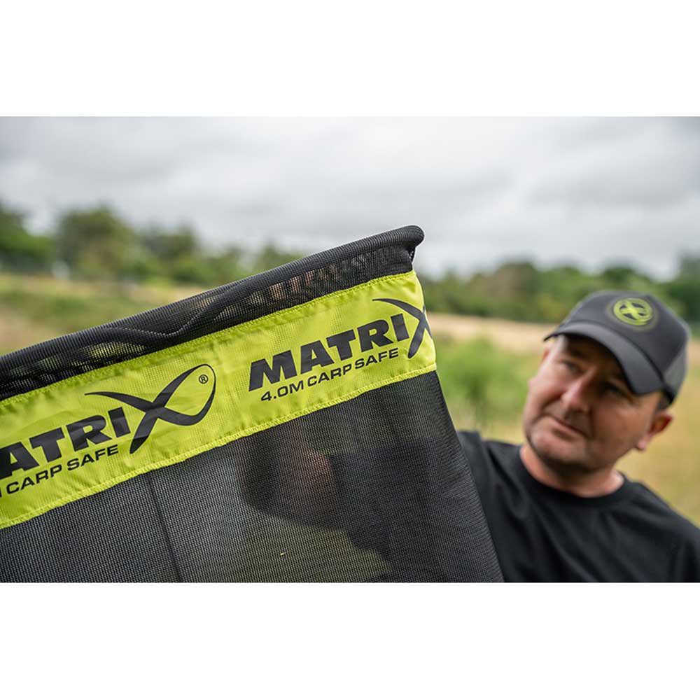 Купить Matrix fishing GLN076 Carp Safe Keepnet  Black / Lime 7ft.ru в интернет магазине Семь Футов