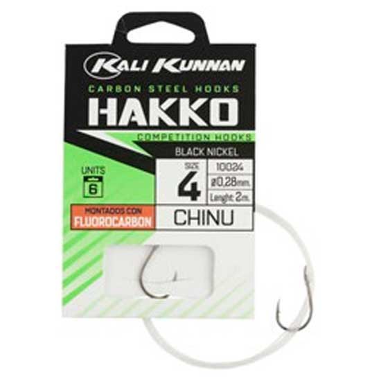 Купить Kali 93205-UNIT Hakko Chinu Связанные Крючки  Black Nickel 1/0 7ft.ru в интернет магазине Семь Футов