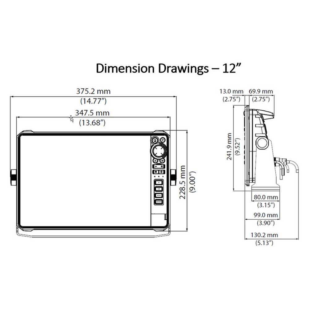 Купить Lowrance 000-14431-001 HDS-12 Live Active Imaging С датчиком Черный Black 7ft.ru в интернет магазине Семь Футов