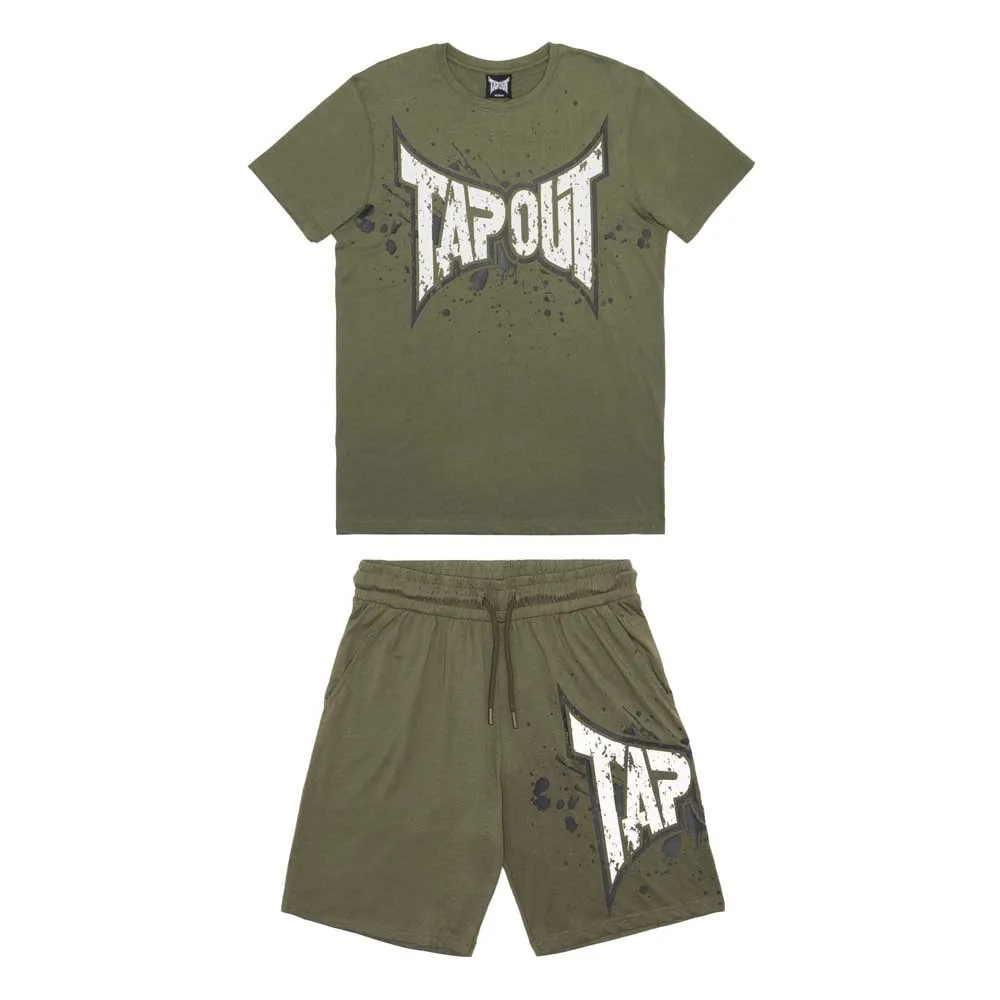 Купить Tapout 940077-5029-xxl комплект с коротким рукавом Dunlab Olive / White 25x15x10 2XL 7ft.ru в интернет магазине Семь Футов