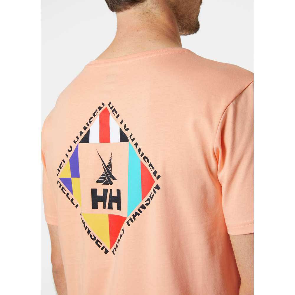 Купить Helly hansen 34222_058-XL Футболка с коротким рукавом Shoreline Оранжевый Rose Quartz XL 7ft.ru в интернет магазине Семь Футов