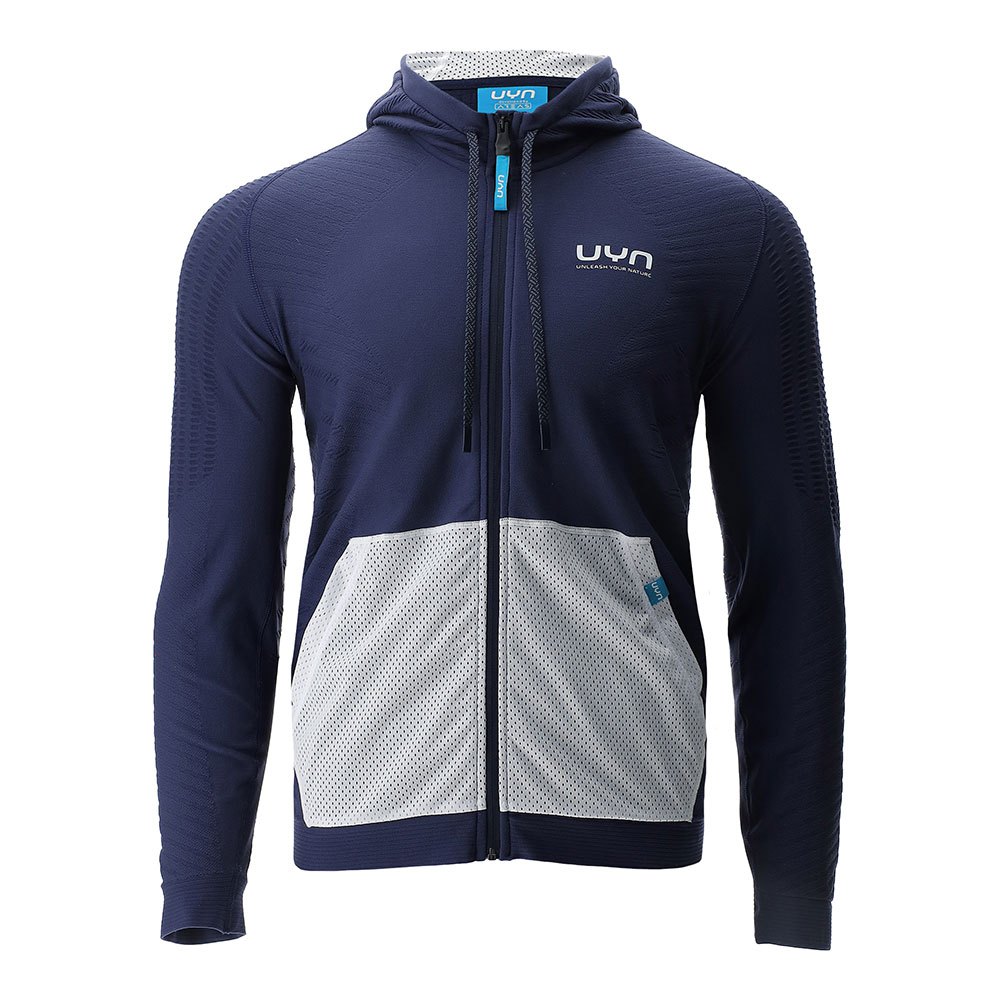 Купить UYN O102531-K859-L Толстовка на молнии Skipper Голубой Blue Deep L 7ft.ru в интернет магазине Семь Футов