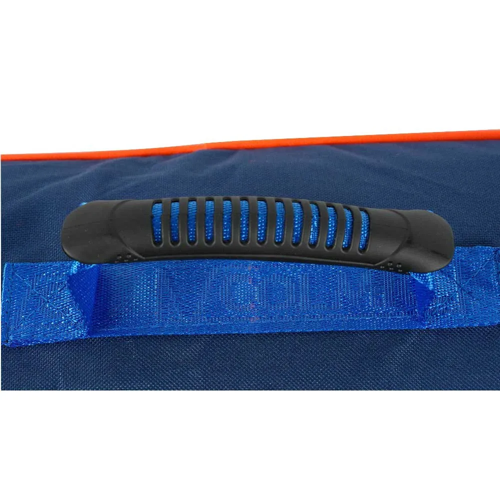 Купить Colmic bo502 Сумка через плечо Roller 900 Blue / Grey 87x25x12 86 x 23 x 31 cm 7ft.ru в интернет магазине Семь Футов