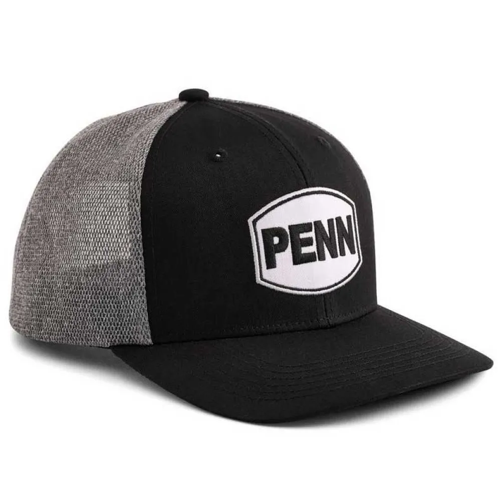Купить PENN 1640099 Кепка Trucker Heather Grey 28x33x22 7ft.ru в интернет магазине Семь Футов