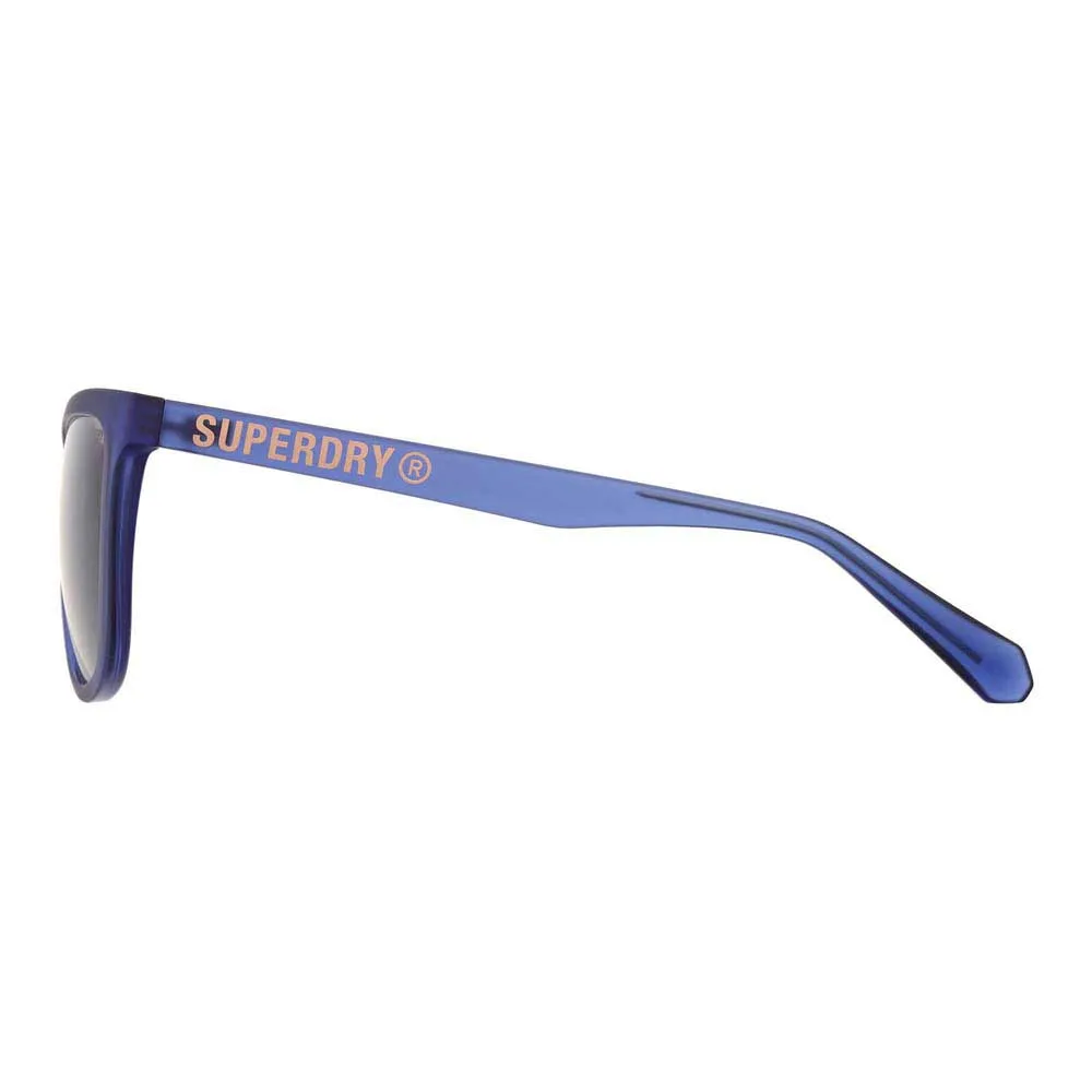 Купить Superdry 996093-70-3050 Солнцезащитные очки Sds-5034-153 Crystal Indigo Solid Smoke/CAT3 7ft.ru в интернет магазине Семь Футов