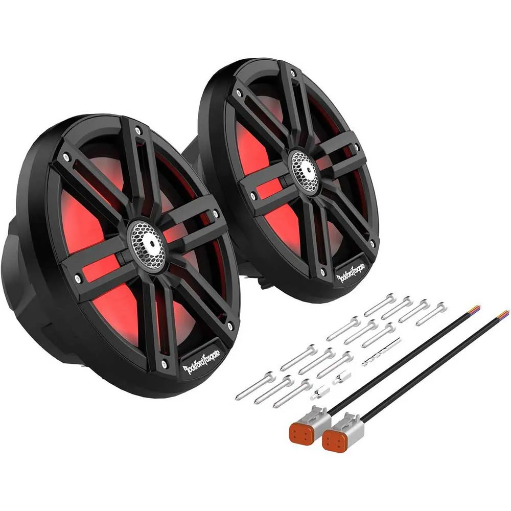 Купить Rockford fosgate 227-m28b динамик Color Optix 50W Black / Silver 55x17x27 203.2 mm 7ft.ru в интернет магазине Семь Футов