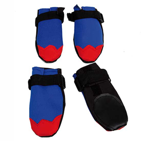 Купить Freedog FD6000073 Неопреновые сапоги Set 4 Единицы Голубой Blue / Red / Black S 7ft.ru в интернет магазине Семь Футов