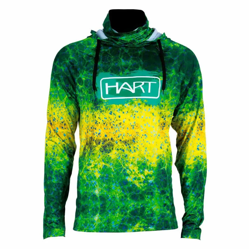 Купить Hart XHTROM Базовый слой с длинным рукавом Tropic Green / Yellow / Camo M 7ft.ru в интернет магазине Семь Футов