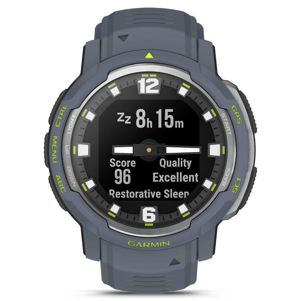 Купить Garmin 010-02730-04 Instinct® Crossover Часы Серебристый Granite Blue 7ft.ru в интернет магазине Семь Футов