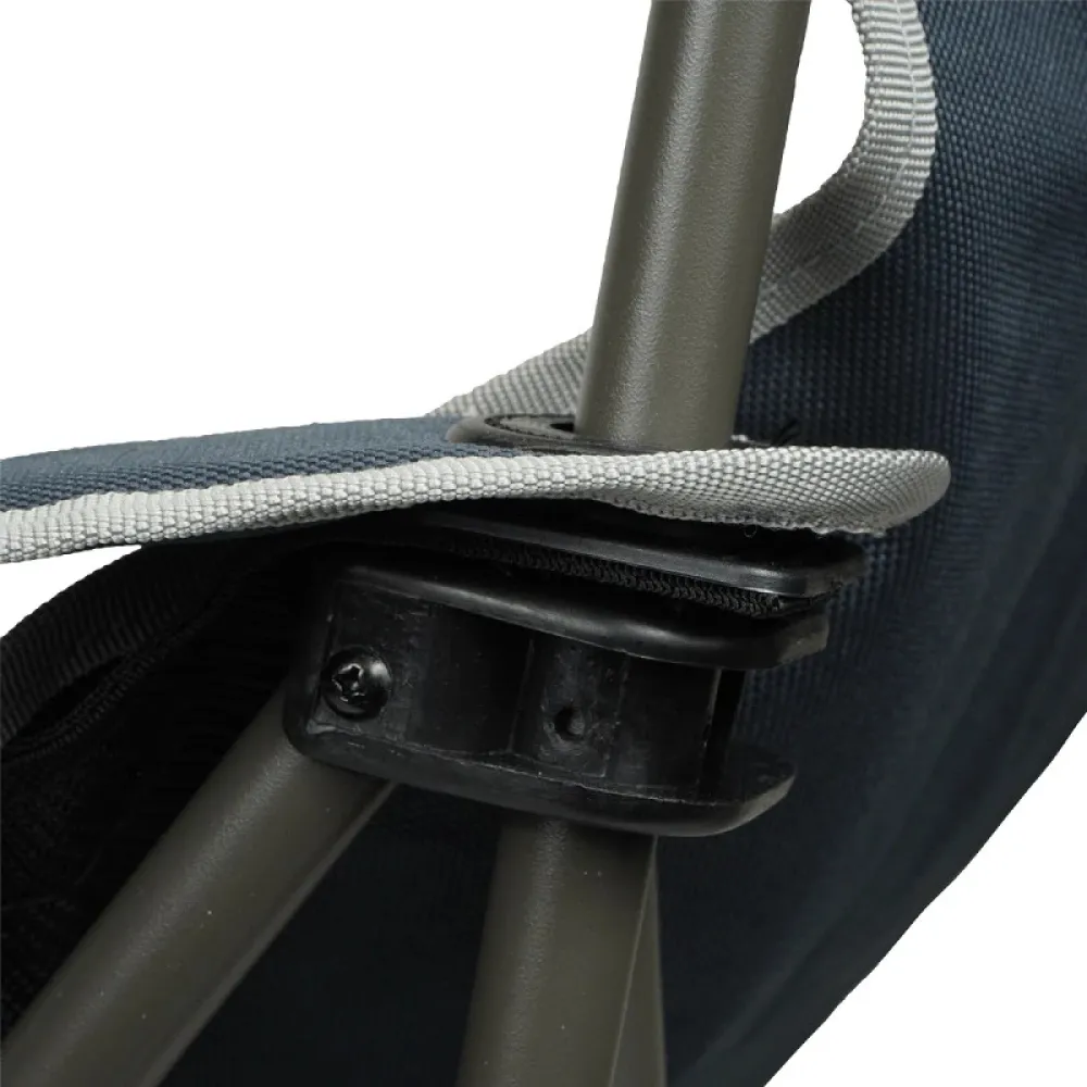 Купить Golden catch 7434742 стул Camping Heavy Duty Black / Grey 100x75x38 7ft.ru в интернет магазине Семь Футов