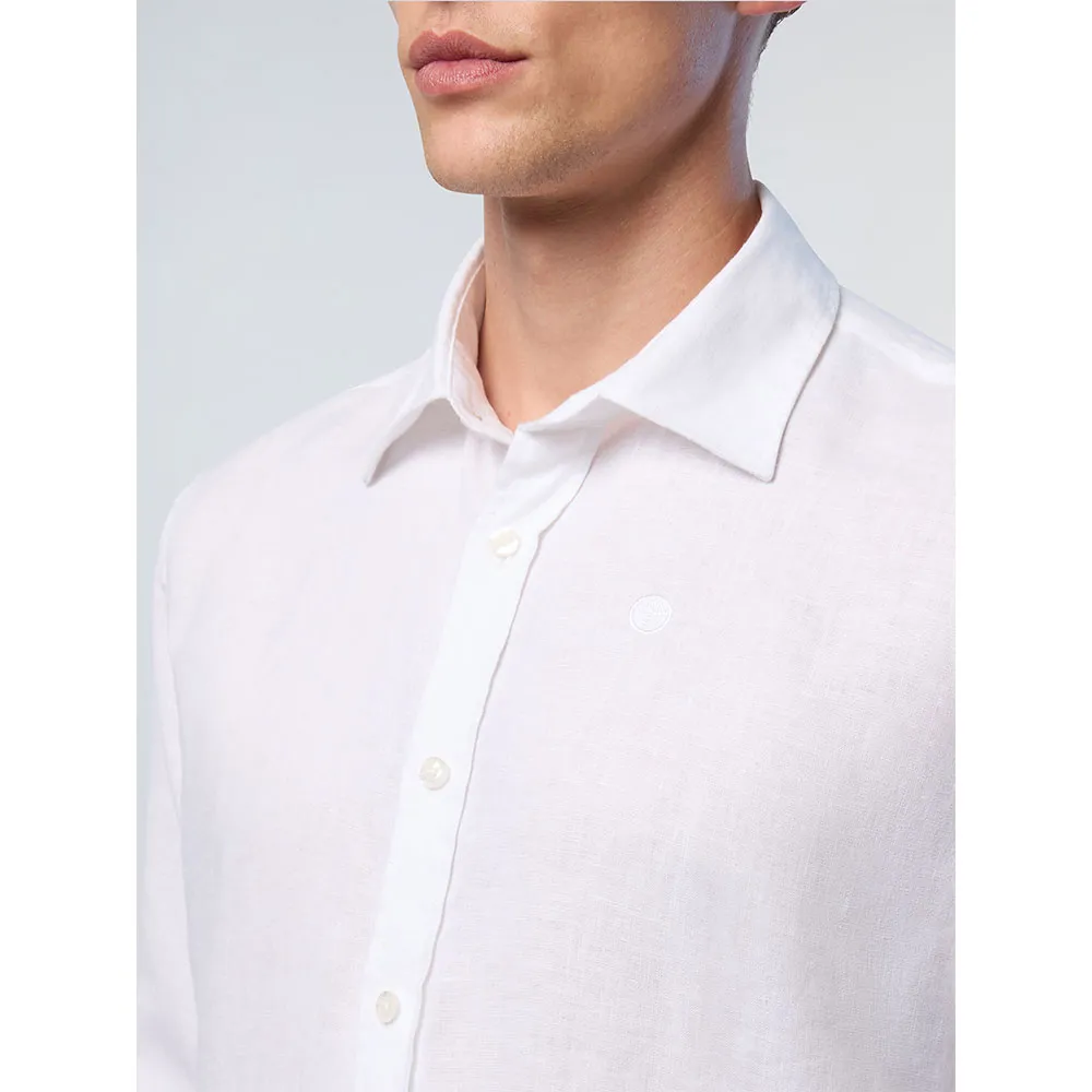 Купить North sails 664368-0101-L Рубашка с длинным рукавом 664368 Бежевый White L 7ft.ru в интернет магазине Семь Футов