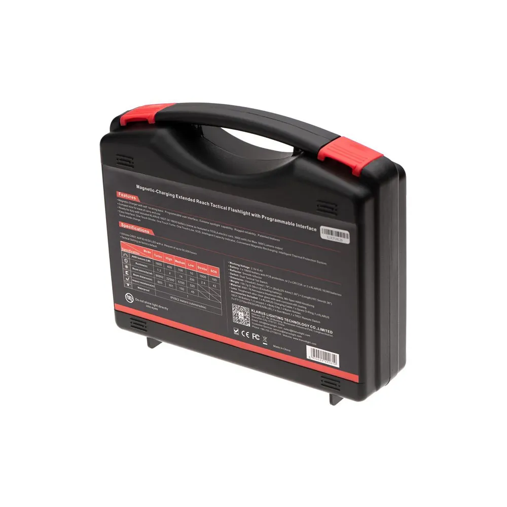 Купить Klarus 10945606000 Фонарик XT12GT Hunting Kit 4000k Black 50x40x30 7ft.ru в интернет магазине Семь Футов