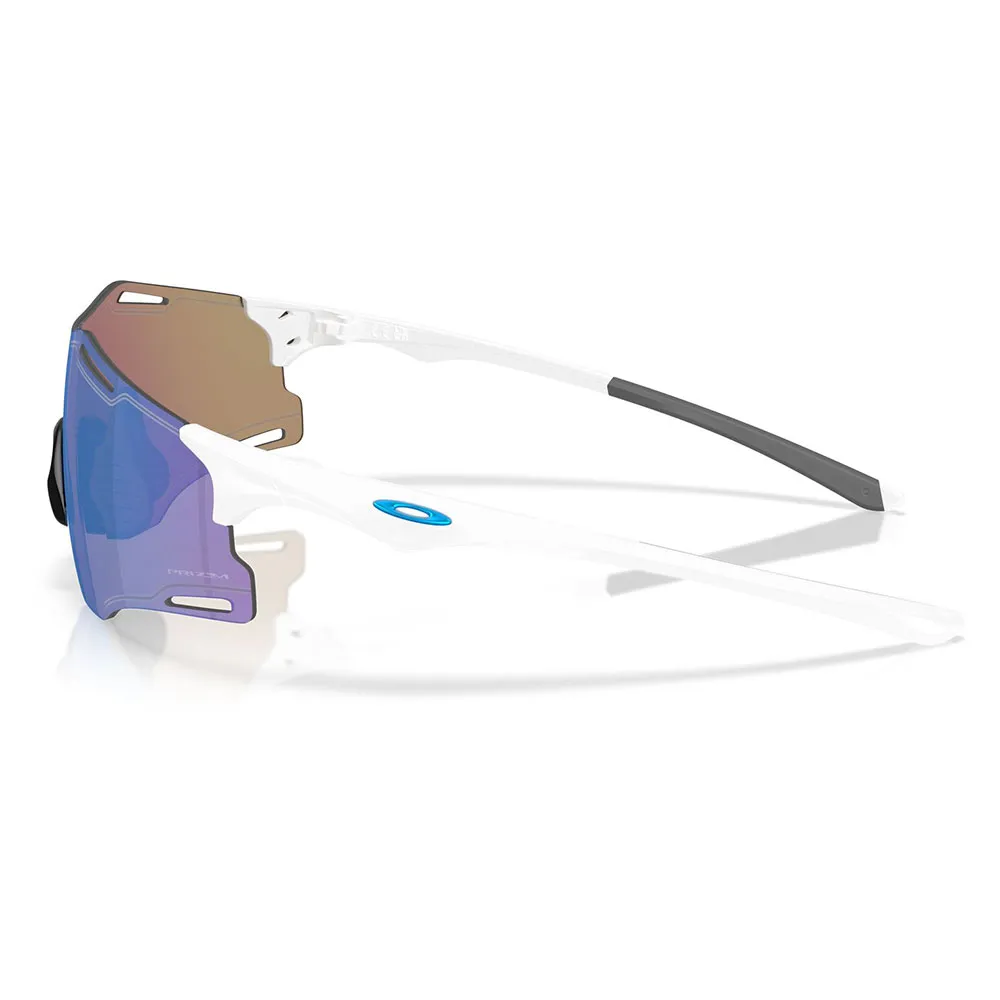 Купить Oakley OO9512-0239 Солнцезащитные очки Cybr zero Бесцветный Polished White Prizm Sapphire/CAT3 7ft.ru в интернет магазине Семь Футов