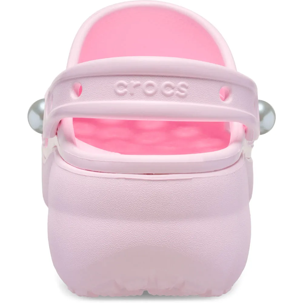 Купить Crocs 211231-6zw-w8 Деревянные башмаки Classic Platform Pearl Pink Milk 35x25x15 EU 38 7ft.ru в интернет магазине Семь Футов