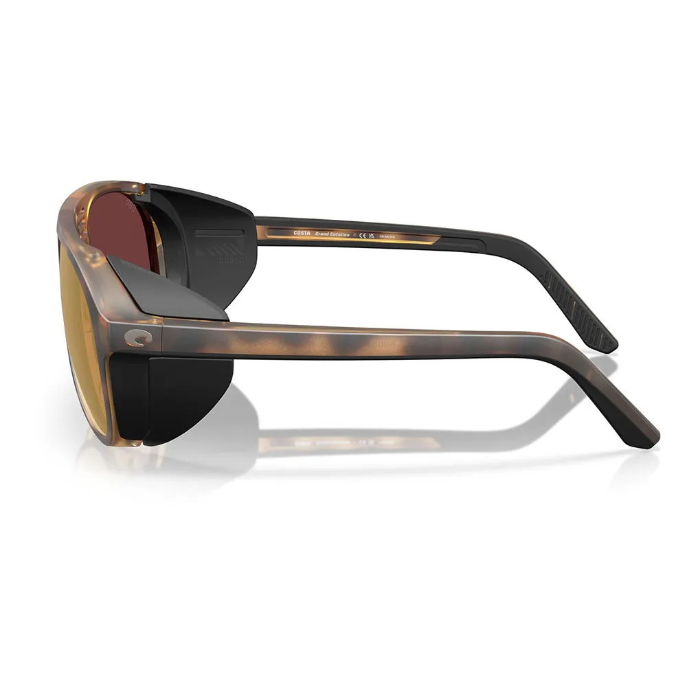 Купить Costa 06S9117-91171159 поляризованные солнцезащитные очки Grand catalina Matte Tortoise Gold Mirror 580G/CAT3 7ft.ru в интернет магазине Семь Футов