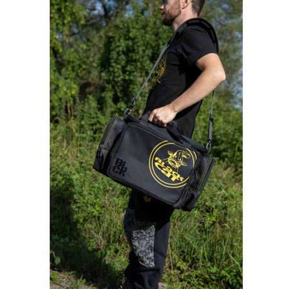 Купить Black cat bo110010 Сумка для рыболовных снастей BLCK M Black / Yellow 40x30x25 7ft.ru в интернет магазине Семь Футов