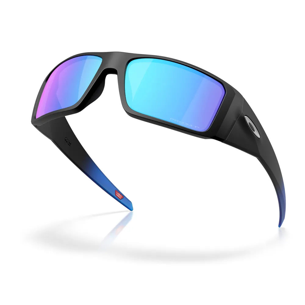 Купить Oakley OO9231-2361-61 поляризованные солнцезащитные очки Heliostat Бесцветный Matte Black Prizm Sapphire Polar/CAT3 7ft.ru в интернет магазине Семь Футов