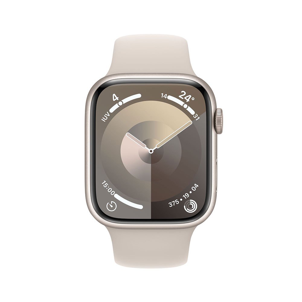 Купить Apple MRM93QL/A Watch Series 9 GPS+Cellular 45 mm Бежевый  Starlight M-L 7ft.ru в интернет магазине Семь Футов