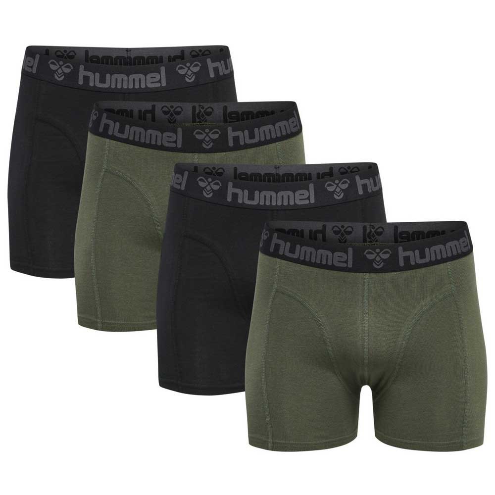 Купить Hummel 215796-2206-M Боксёр Marston 4 Единицы Зеленый Black / Thyme M 7ft.ru в интернет магазине Семь Футов