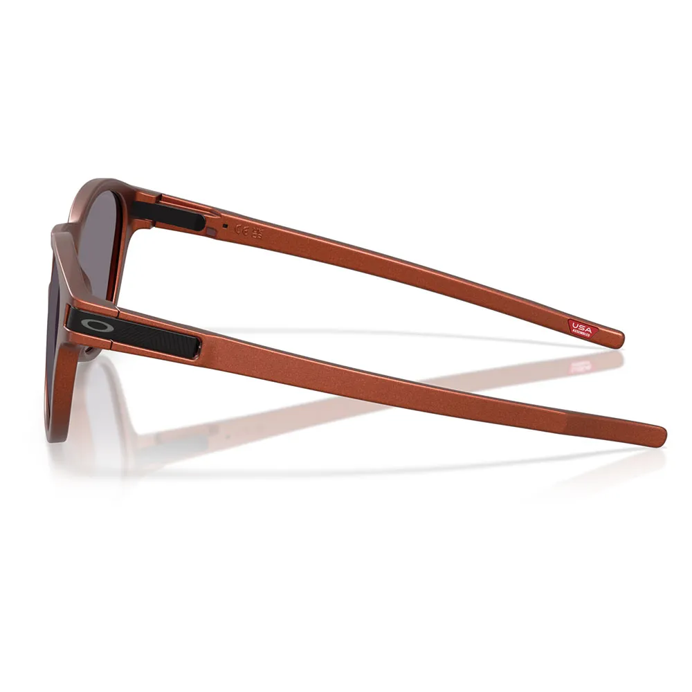 Купить Oakley OO9265-7353 поляризованные солнцезащитные очки Latch Fire Orange Prizm Grey Polarized/CAT3 7ft.ru в интернет магазине Семь Футов