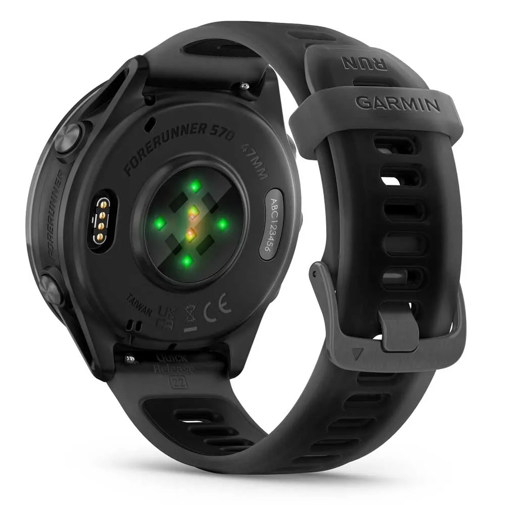 Купить Garmin 010-02971-00 Reloj Forerunner 570 47 mm Черный  Slate Gray Aluminum / Translucent Black / Black 7ft.ru в интернет магазине Семь Футов