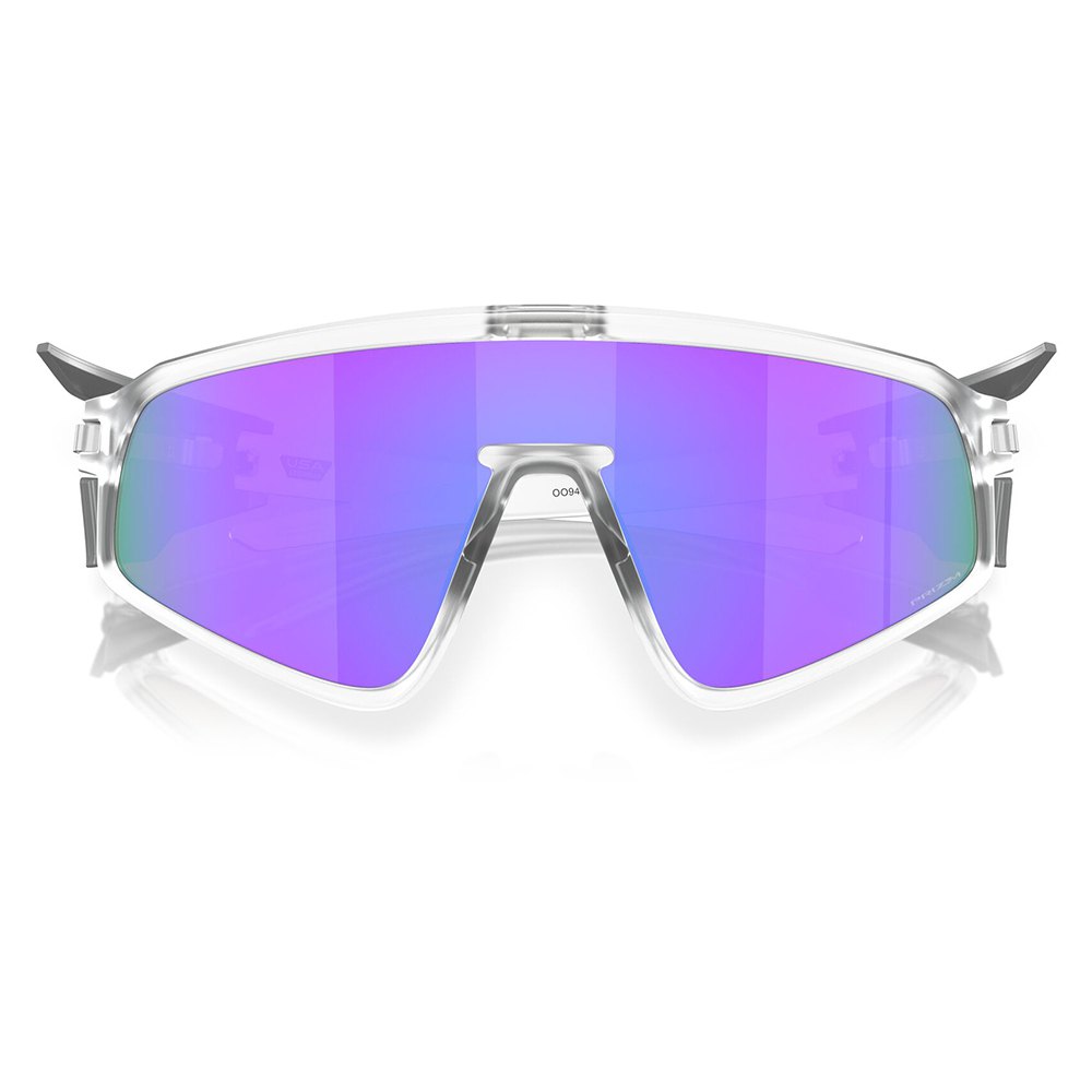 Купить Oakley OO9404-0235 Солнцезащитные очки Latch panel Matte Clear Prizm Violet/CAT3 7ft.ru в интернет магазине Семь Футов