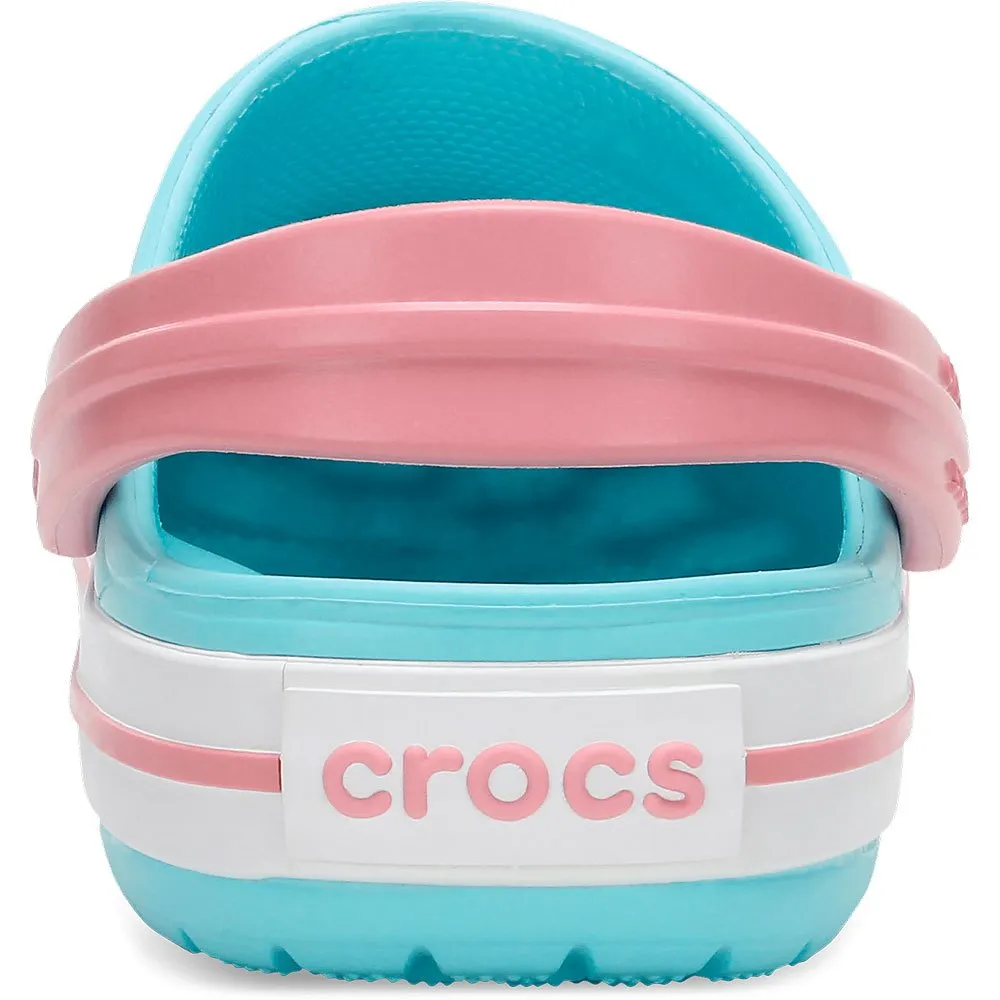 Купить Crocs 207006-4s3-c12 Деревянные башмаки Crocband Ice Blue / White 35x25x15 EU 29 7ft.ru в интернет магазине Семь Футов