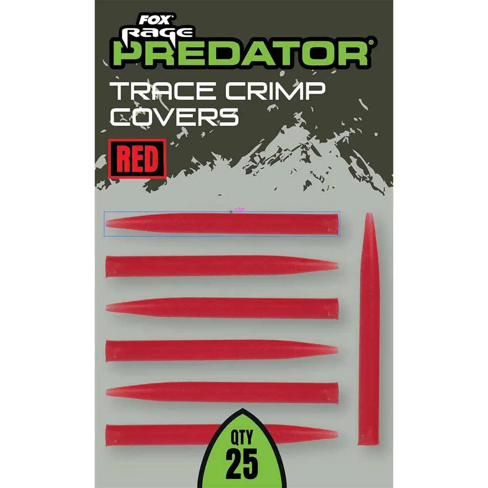 Купить Fox rage FAC100-UNIT резинки для хвоста Predator Red Trace Crimp Red 7ft.ru в интернет магазине Семь Футов